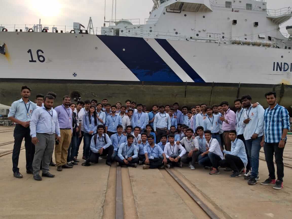 Industrial Visit to Goa Shipyard